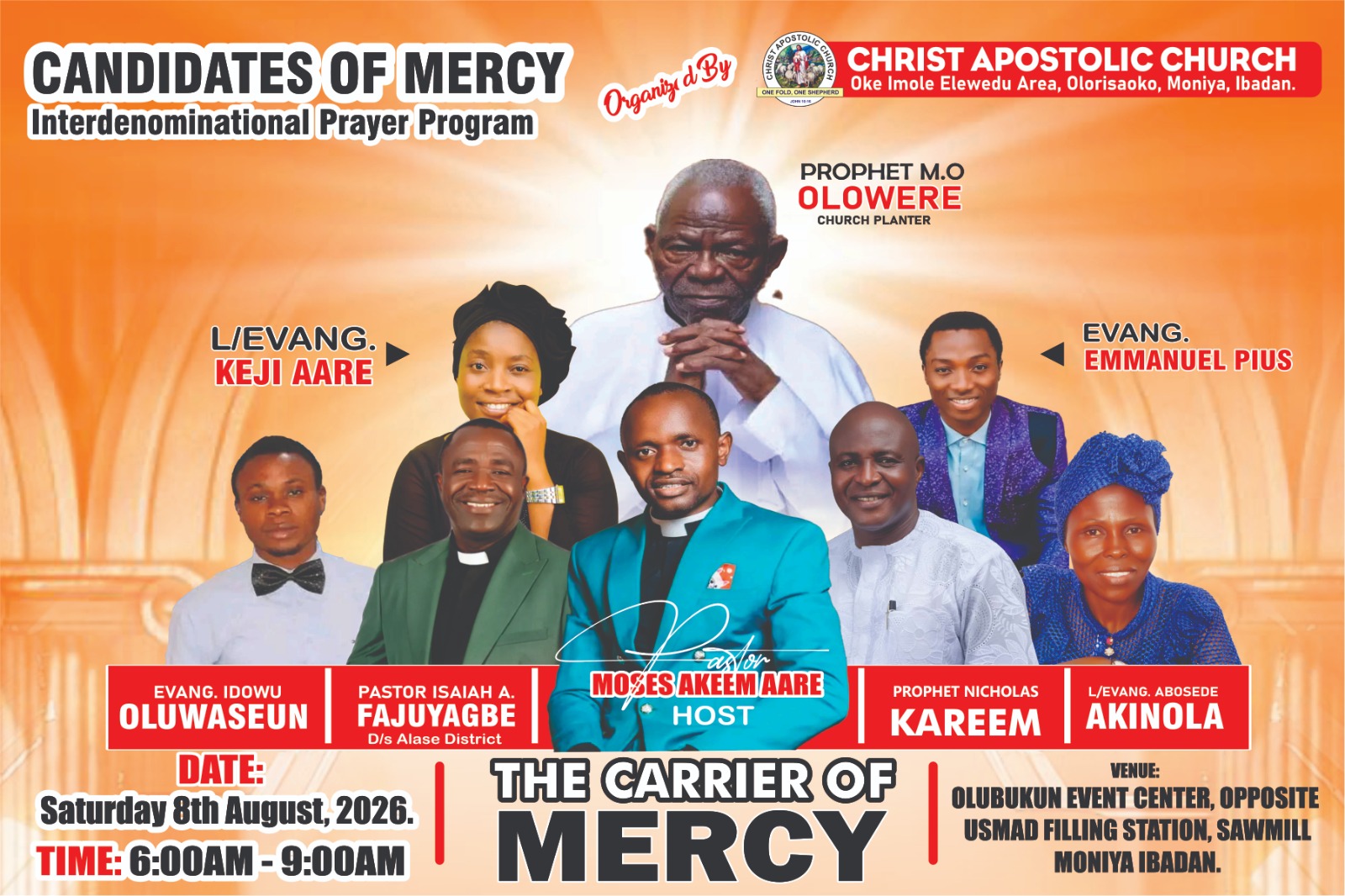 Prophetic Gathering Flier